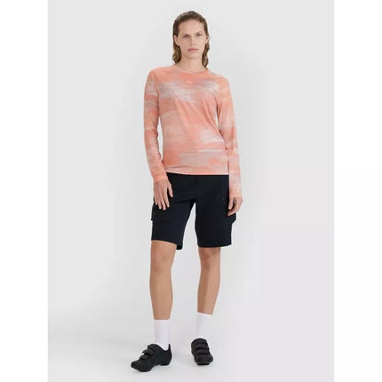 Women's quick-drying cycling longsleeve 4F 4FWSS25TFLOF344-70A