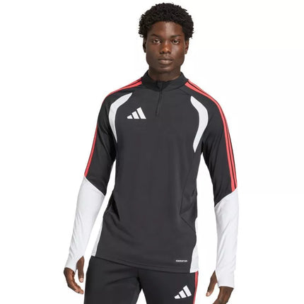 Vyriška adidas Tiro 26 Varžybų treniruočių palaidinė, juoda, balta ir raudona KA7560