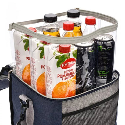 Meteor Šaldymo Termo Krepšys 12.5 L Tamsiai Mėlynos/Pilkos
