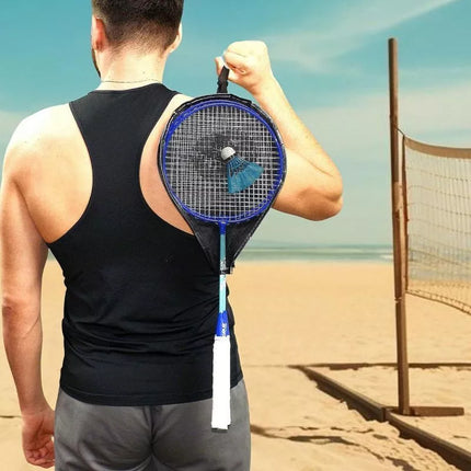 BADMINTON SET IN A NAVY BLUE CASE ENERO 105
