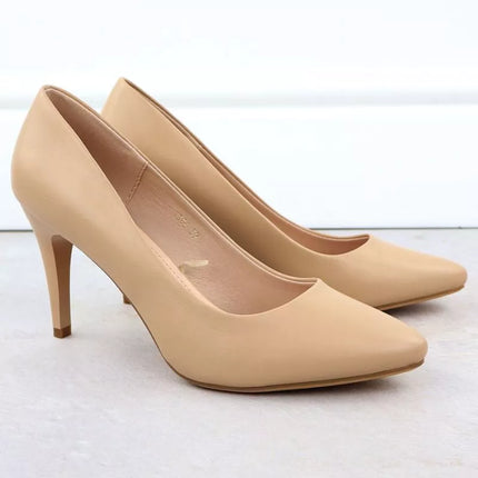 Sergio Leone 1396 coffee stiletto pumps