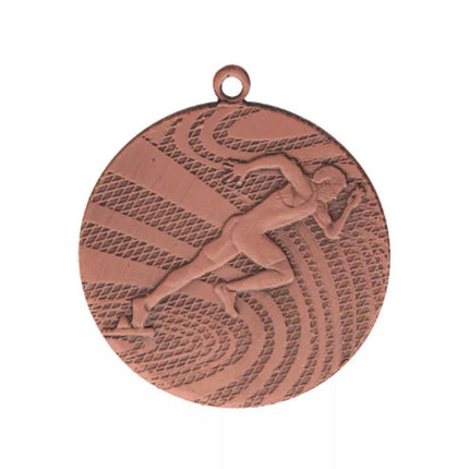 Bronze medal - running - steel medal