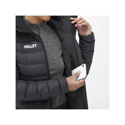 MILLET W Kamet Down Hoodie Jacket Black