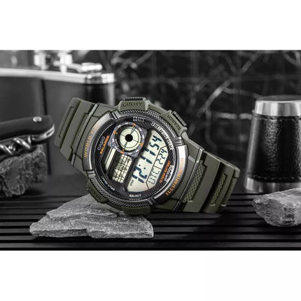 Men's Watch CASIO AE-1000W-3AVDF + BOX