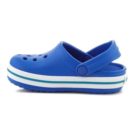 CROCS CROCBAND KIDS CLOG T BLUE BOLT/TURBO TEAL 207005-4PI