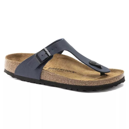 Birkenstock moteriški flip-flop'ai GIZEH BS 0143623 MĖLYNI (siauras plotis)