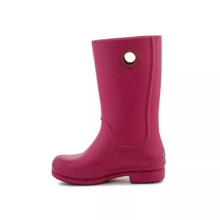 Crocs Wellie Rain Boot Girl 50004-00209 Pomegranate