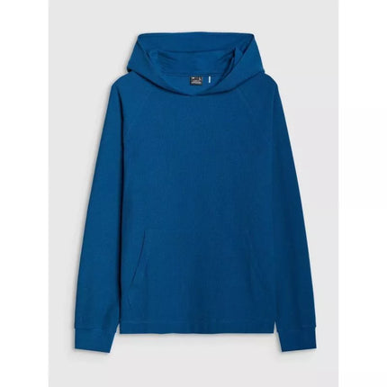 Men's sweatshirt with hood, open, 4F 4FWSS25TSWSM1558-46S