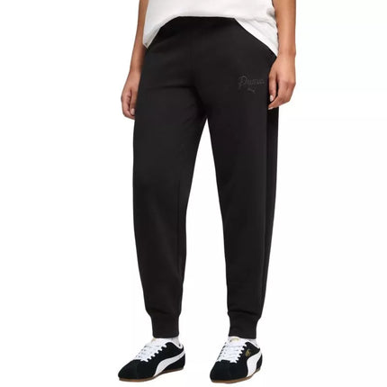 Puma ESS Script Comfort moteriškos kelnės juodos 691763 01