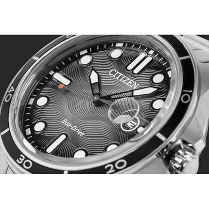 CITIZEN Jūrinis Sportiškas Eco-Drive Vyriškas Laikrodis AW1816-89E + Dėžutė
