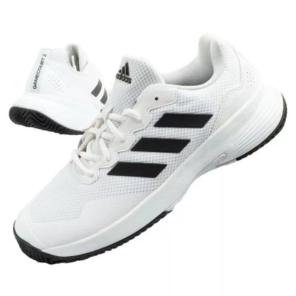 Adidas GameCourt 2 teniso bateliai balti