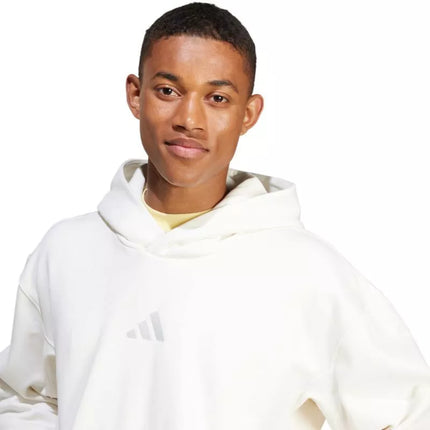 Men's adidas All Szn Fleece Hoodie White IY4121