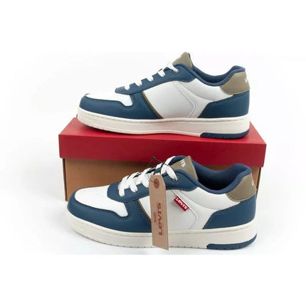 Levi's Kick Se children's sports shoes youth white comfortable fashionable