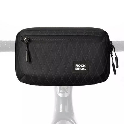 Dviračio vairo krepšys 2.1L Juodas Rockbros