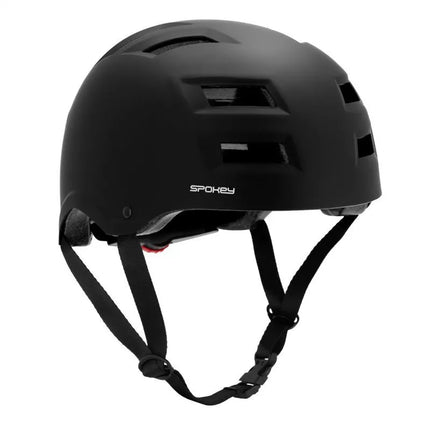Spokey BMX Ninja dviračio šalmas, dydis 50-53cm, juodas naujas, SPK-943425