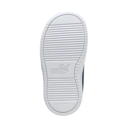 Puma Rickie AC+ Inf kids' shoes white and blue 384314 44