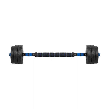 Bituminiai reguliuojami hanteliai su jungtimi 2x10kg REBEL ACTIVE