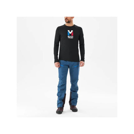 Millet M Trilogy Wool Ts Ls juoda apatinis trikotažas