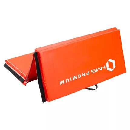 Folding gymnastic mattress red 2400x1200x50mm HMS MGS01