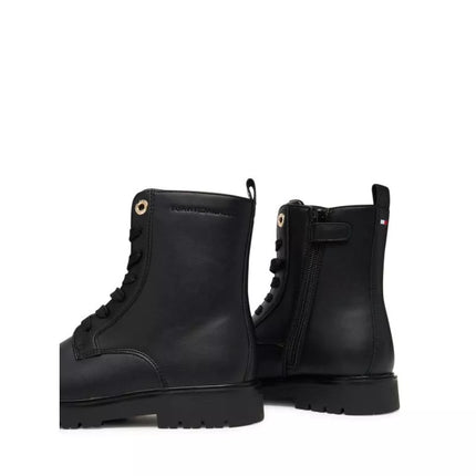 Tommy Hilfiger Women's Lace-Up Bootie T3A5-34012-1355999 Black