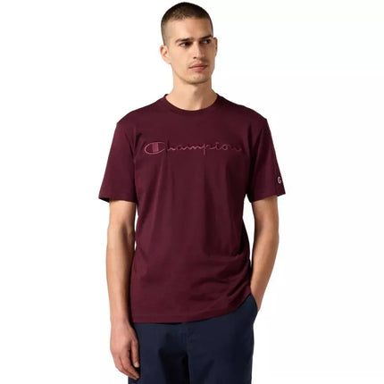 Vyriški Champion T-shirt Bordo 220273 RS522