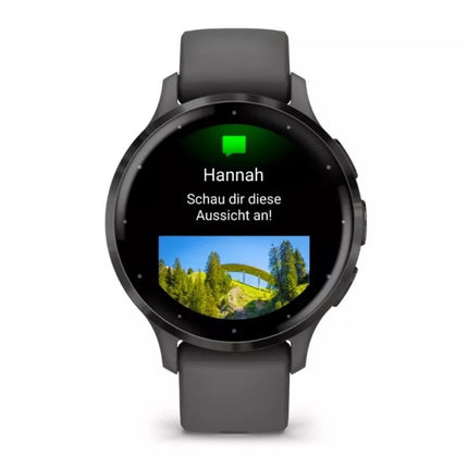 Garmin Venu 3S Akmens pilkos laikrodis