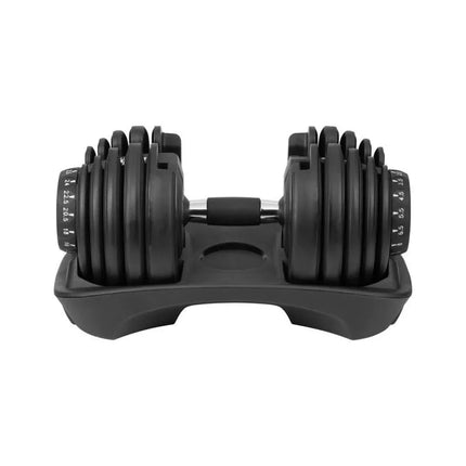 Cast iron adjustable dumbbell 24 kg REBEL ACTIVE
