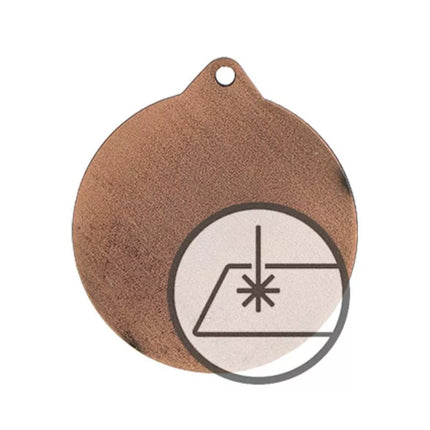 Medalis su graviravimu ant laminato