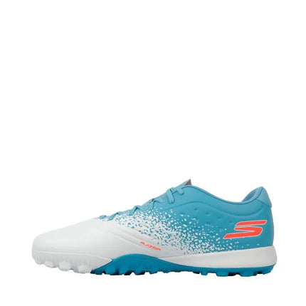 Skechers Razor 1.5 Academy TF Football Shoes Blue and White 252016 WTQP