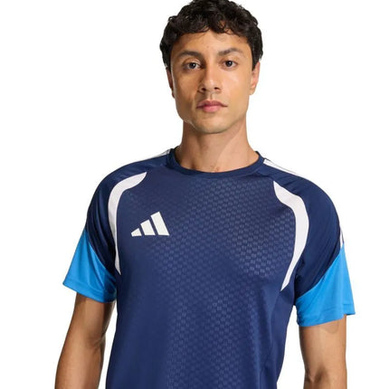 Vyrų adidas Tiro 26 Competition treniruočių marškinėliai tamsiai mėlyni JX4255