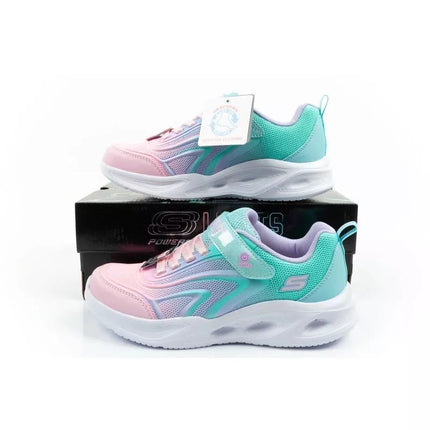 Skechers Color Breeze LED vaikiški sportbačiai mergaitėms
