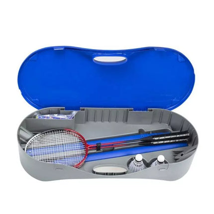 2 rakečių rinkinys + badmintono tinklas + teniso tinklas ZSB 2in1