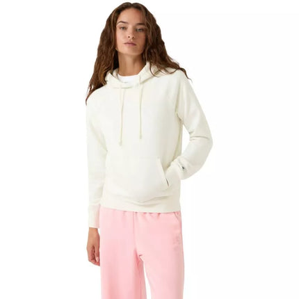 Champion Women's Hooded Sweatshirt Cream 118160 WW049