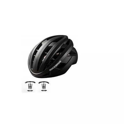 Rockbros bike helmet 10110039012 black L (58-62)