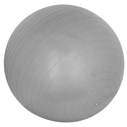 Gimnastikos kamuolys 75 cm nesprogstantis, pilkas