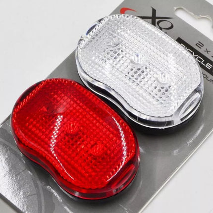 LED BIKE LAMP SET FRONT AND REAR 3LED XQMAX