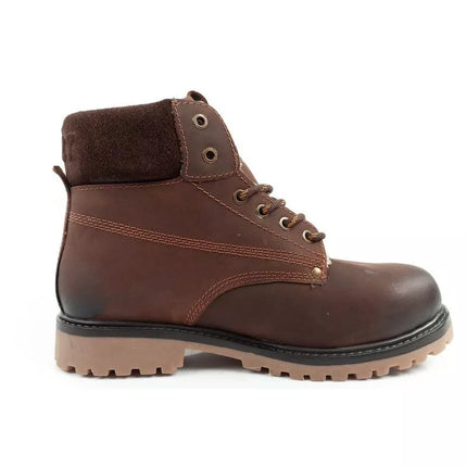 Wrangler Arch Fur men's boots, Chelsea boots, elegant, insulated, brown