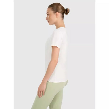 Women's quick-drying regular training T-shirt 4F 4FWAW25TFTSF1516-12S
