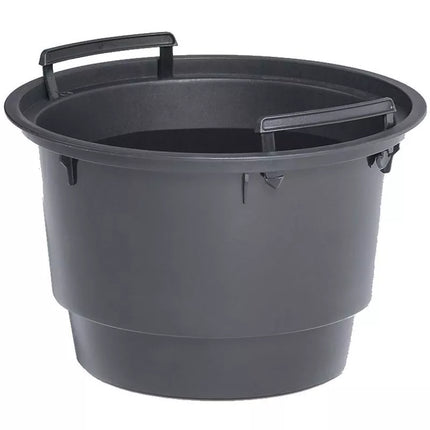Gėlių vazonas su kojele, skersmuo 24 cm, šviesiai pilkas MILLY