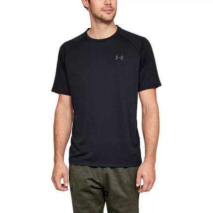UA Tech 2.0 SS Tee M 1326413-001 treniruočių marškinėliai