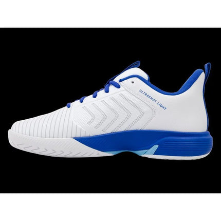 Sportbačiai K-swiss ULTRASHOT LIGHT WHITE/DAZZLING BLUE/BALTIC SEA-M (04767-158-M)
