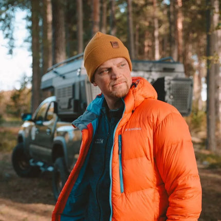 OFFLANDER ŽIEMINĖ KEPURĖ SMĖLIO SPALVOS