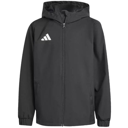 adidas Entrada 26 All Weather Kids Jacket Black JZ9104