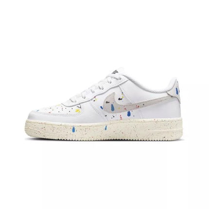Moteriški Nike Air Force 1 LOW LV8 3 GS balti sportbačiai - DJ2598-100