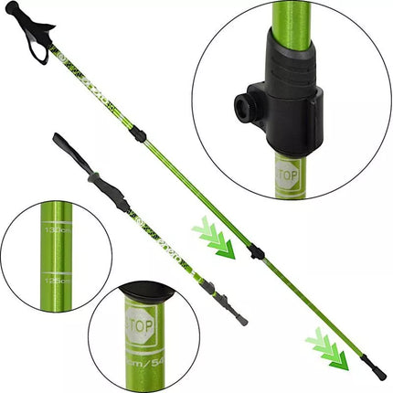 NORDIC WALKING KELIONINĖS LAZDOS SU DĖKLU ENERO