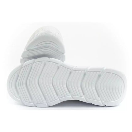 Skechers Bobs B Flex vyriški sportbačiai, madingi balti