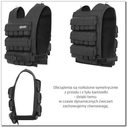 30 kg Cordura HMS KTO30 svorinė treniruočių liemenė