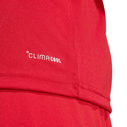 adidas Entrada 26 vyriški marškinėliai be rankovių, raudoni, KB3932