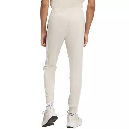 Men's adidas 3-Stripes Tricot Regular Tapered Pants Beige JY7721