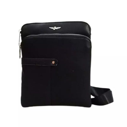 Aeronautica Militare Fly Men's Shoulder Bag Messenger Bag Black - AM-392